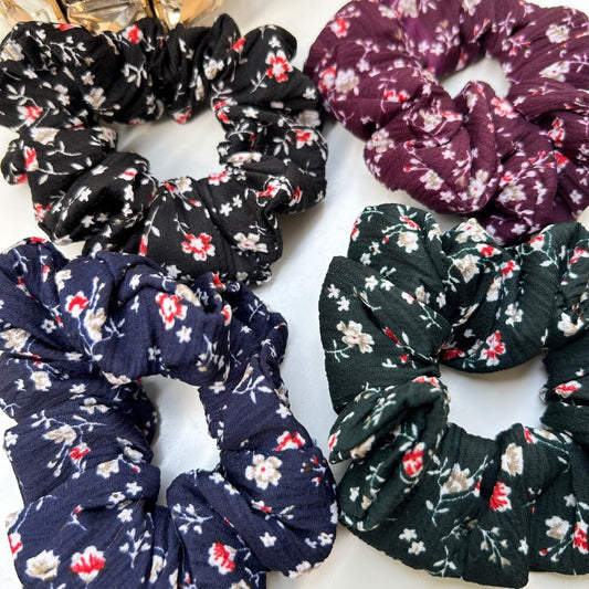 Floral Scrunchie