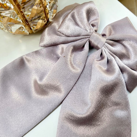 Satin Long Tail Hair Bow