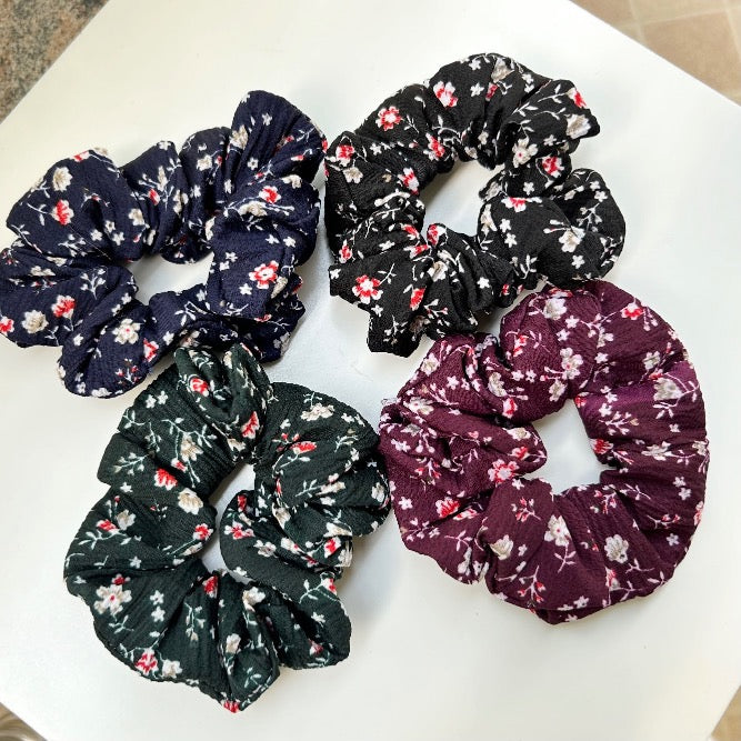 Floral Scrunchie