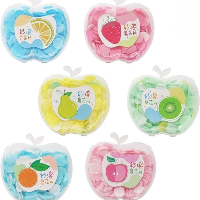 Apple Paper Soaps