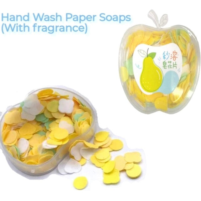 Apple Paper Soaps