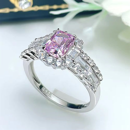 Aurelia Promise Ring - Pink
