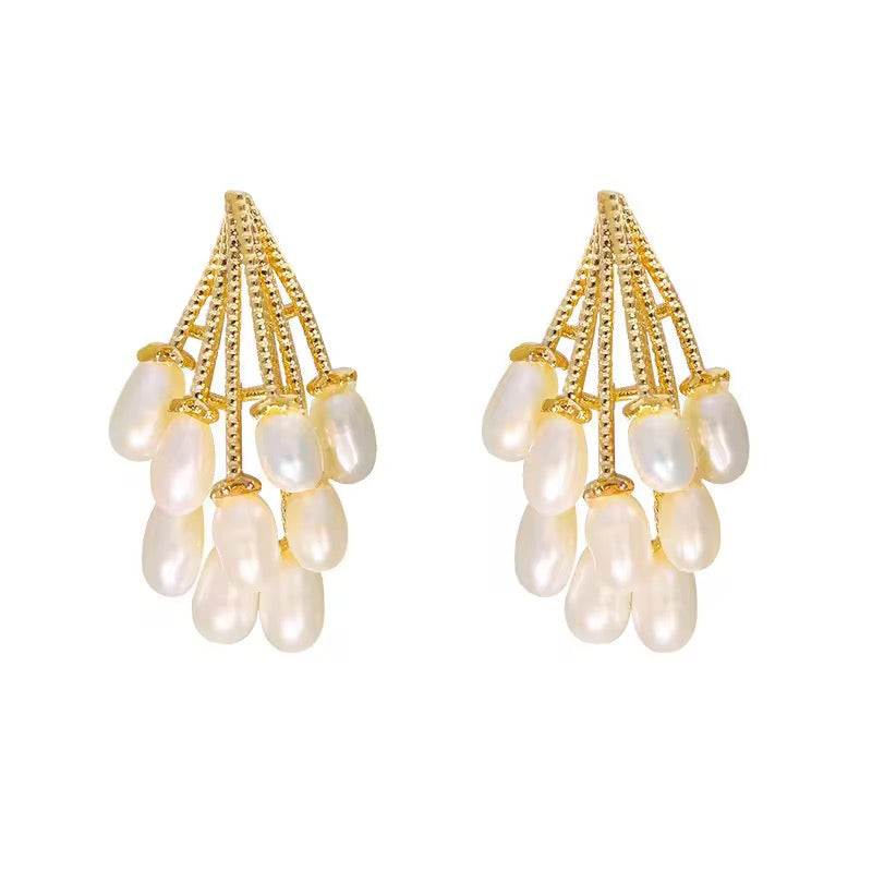 Pearl Statement Earrings