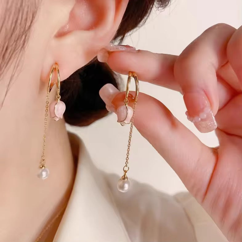 Tulip Drop Earrings