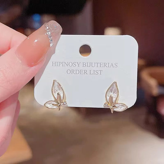 Butterfly Enamel Earrings