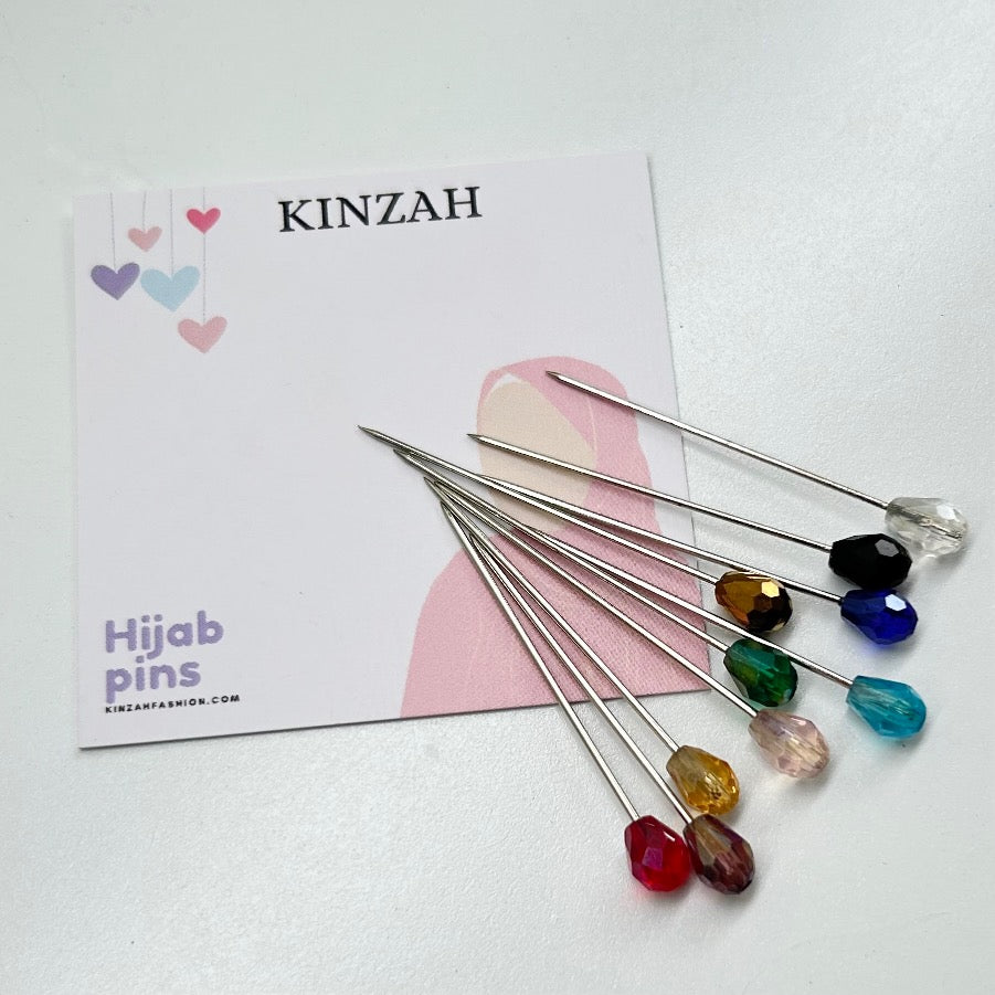 Crystal Hijab Pins