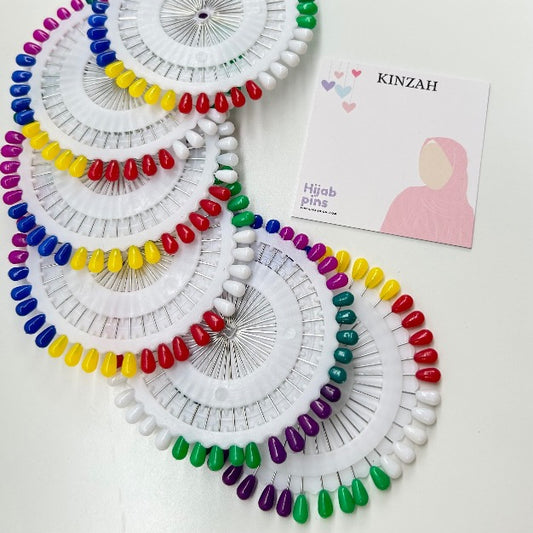 Pearl Hijab Pins - Pack of 40