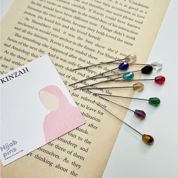 Crystal Hijab Pins