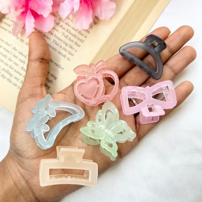 Icy Hair Clutchers - Set of 6