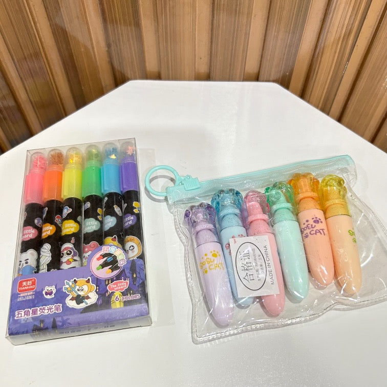 Cute Highlighter Pens