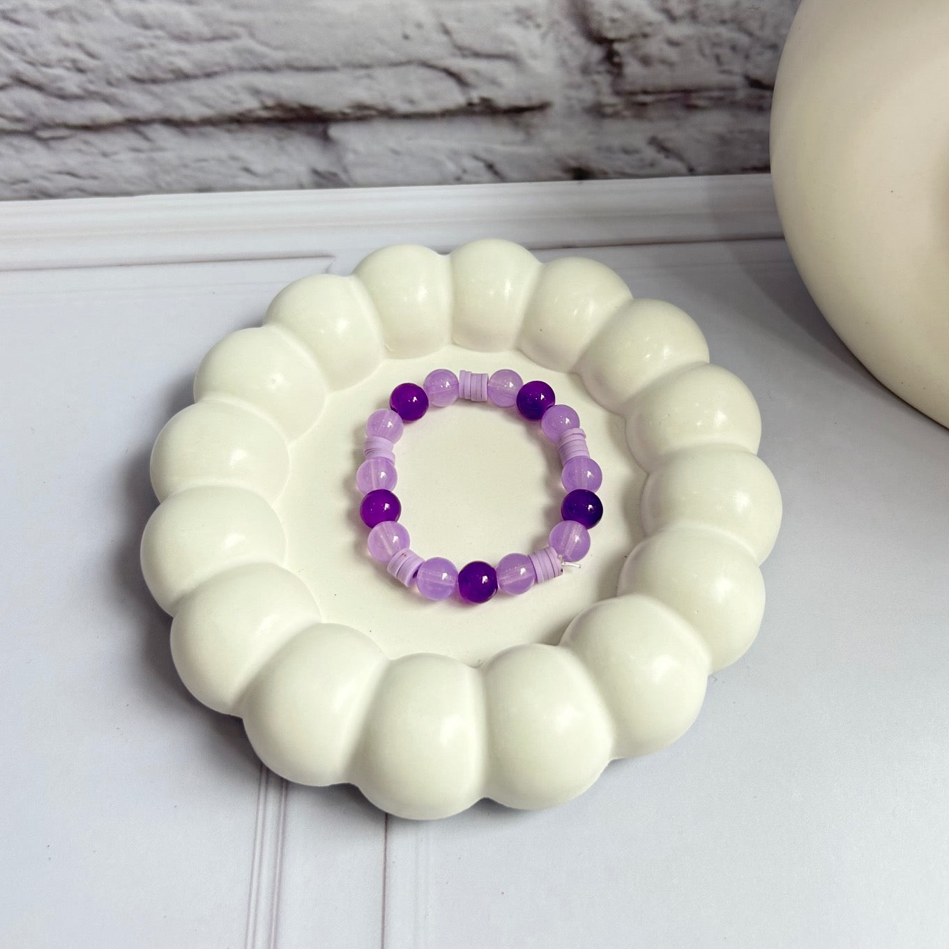 Lilac Beads Bracelet