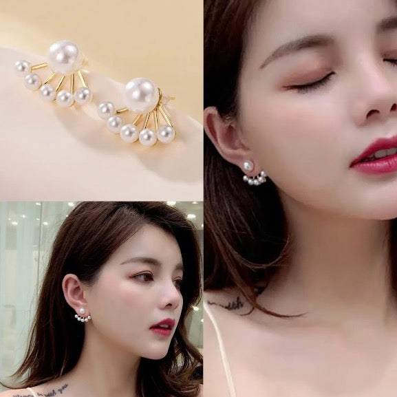 Pearl Earjacket Earrings