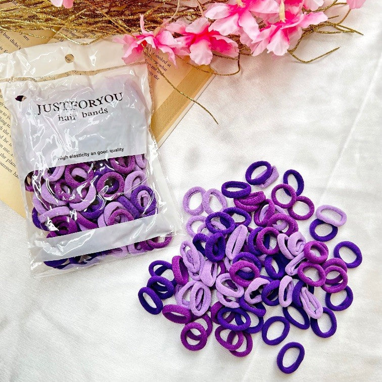 Mini Rubber Bands Pack - Purple