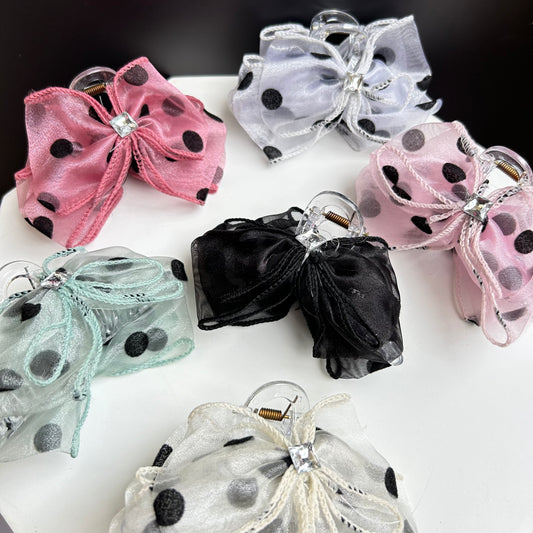 Organza Bow Hair Clutcher