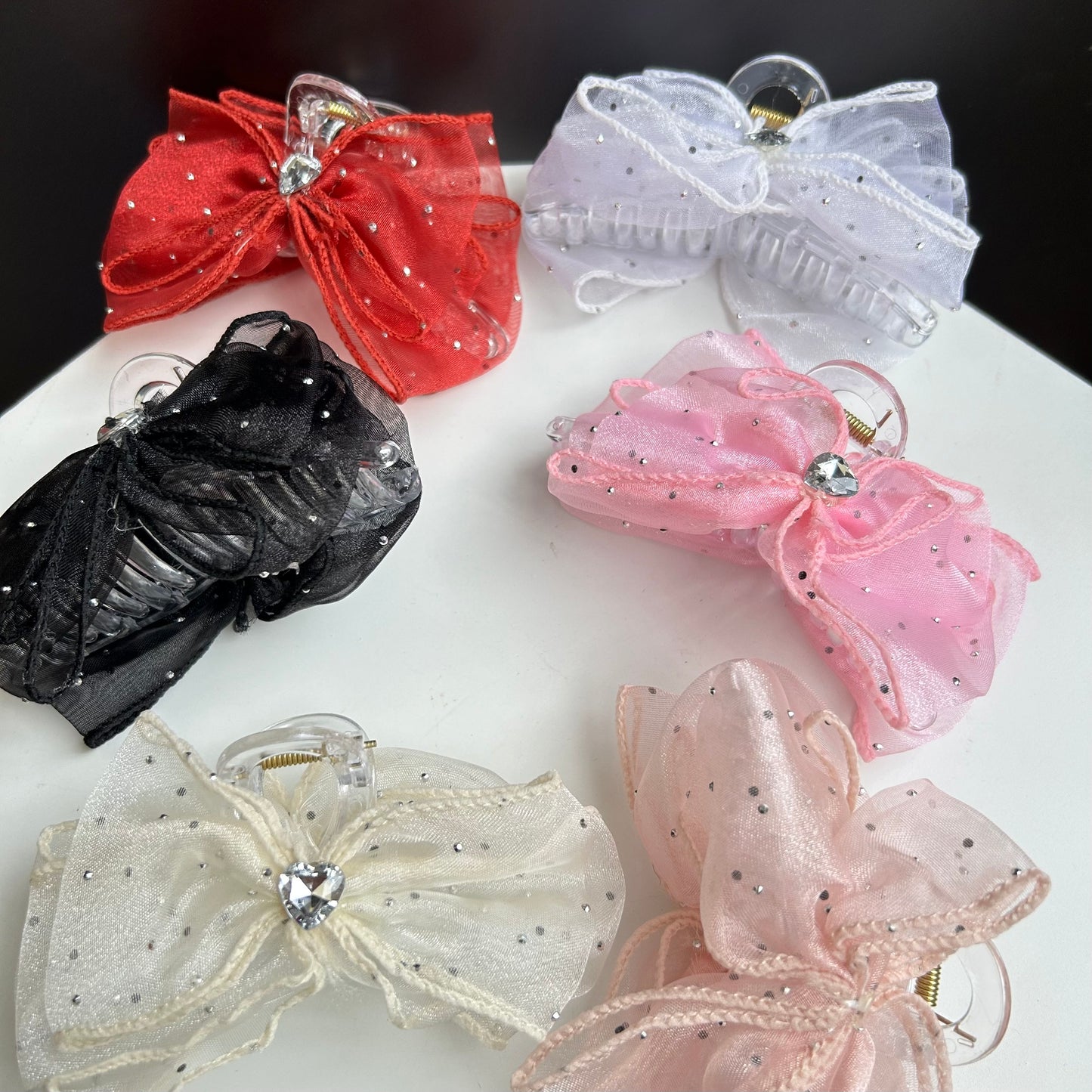 Organza Bow Hair Clutcher