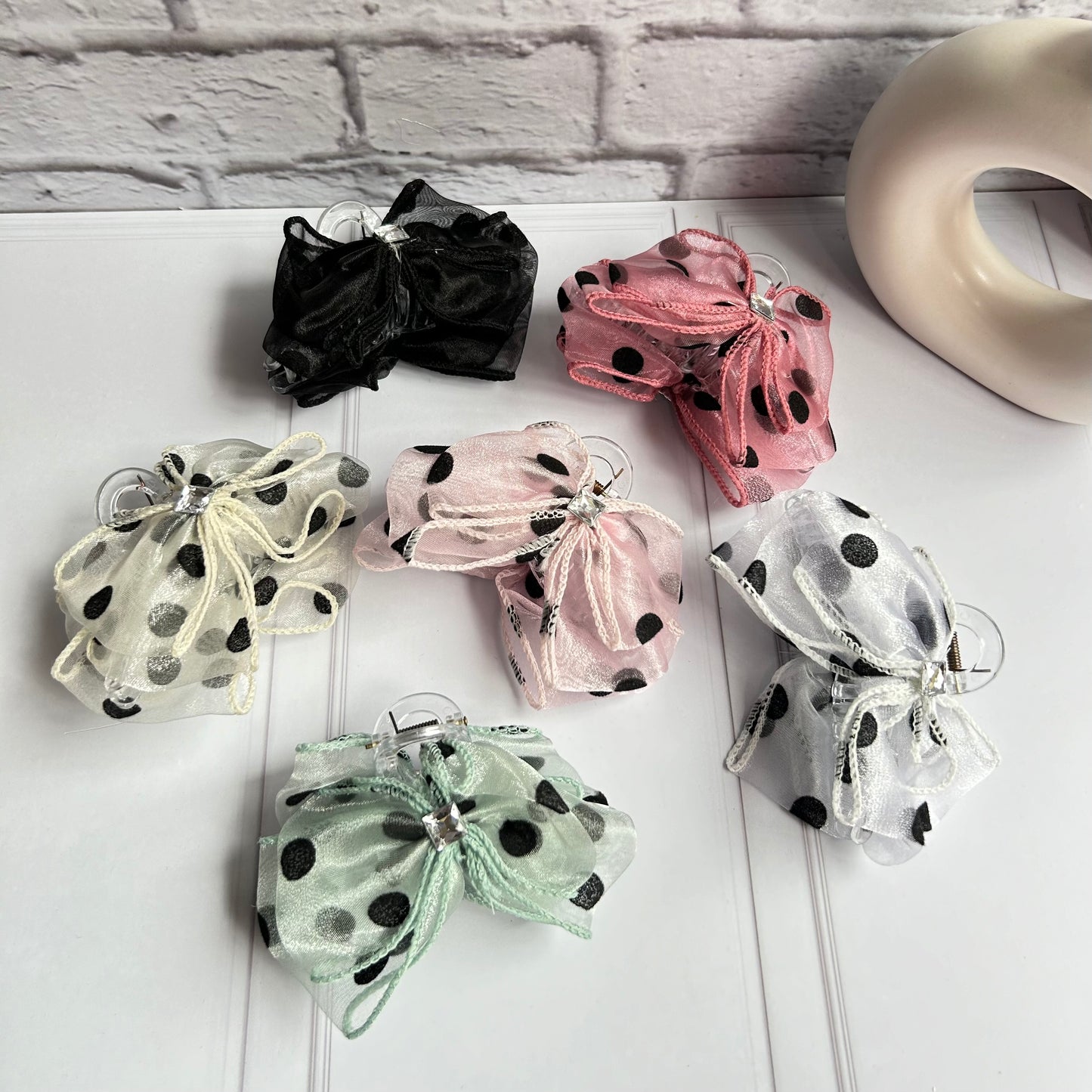 Organza Bow Hair Clutcher