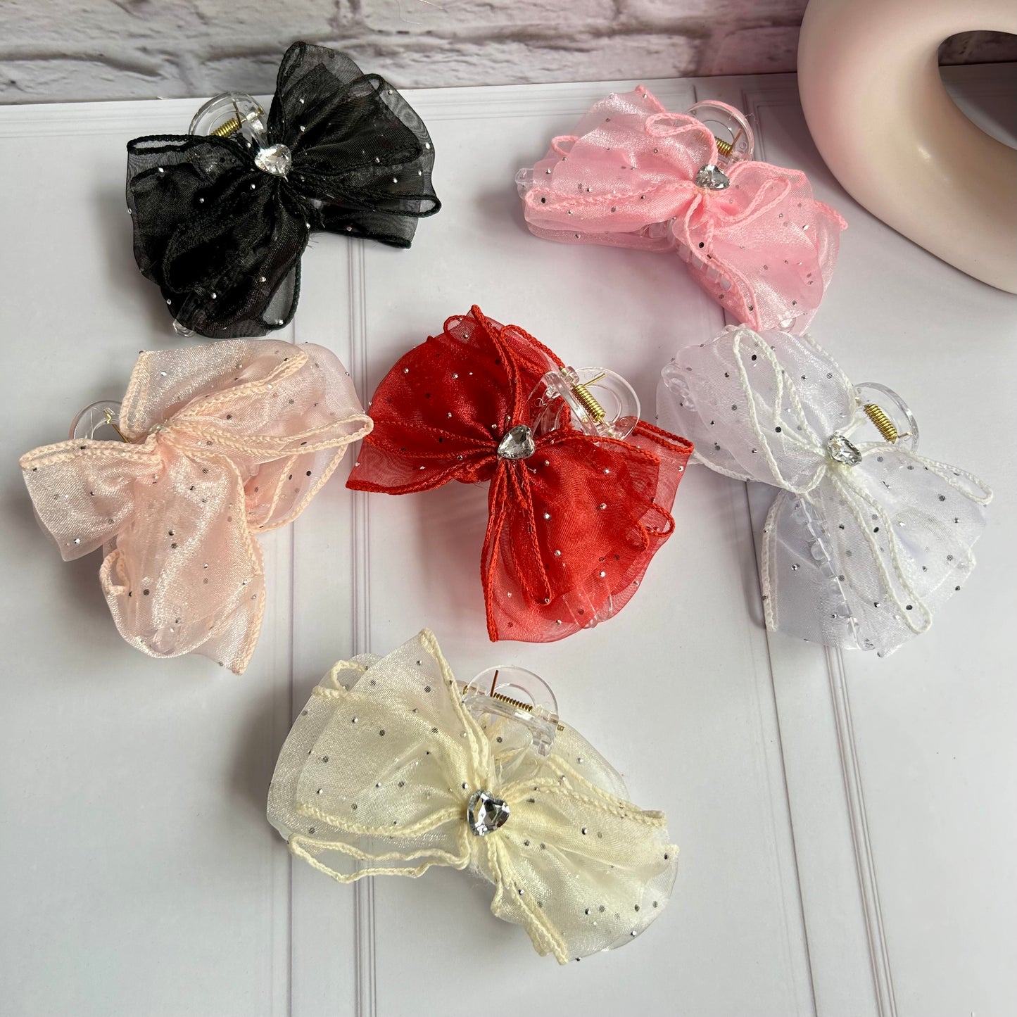 Organza Bow Hair Clutcher