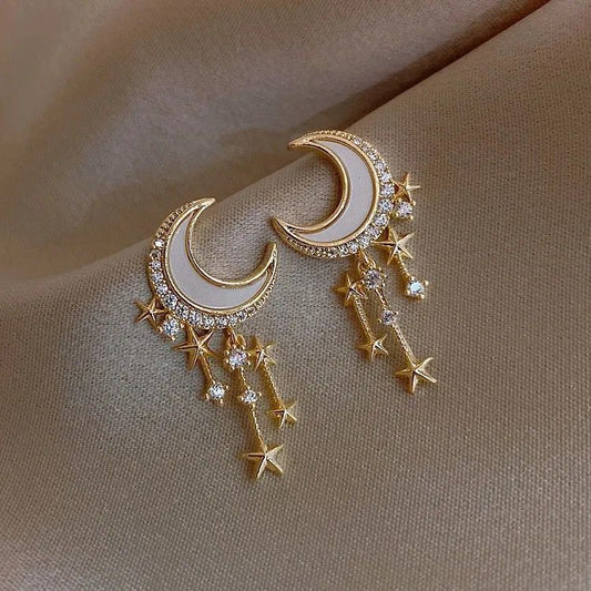 Moon Star Earrings