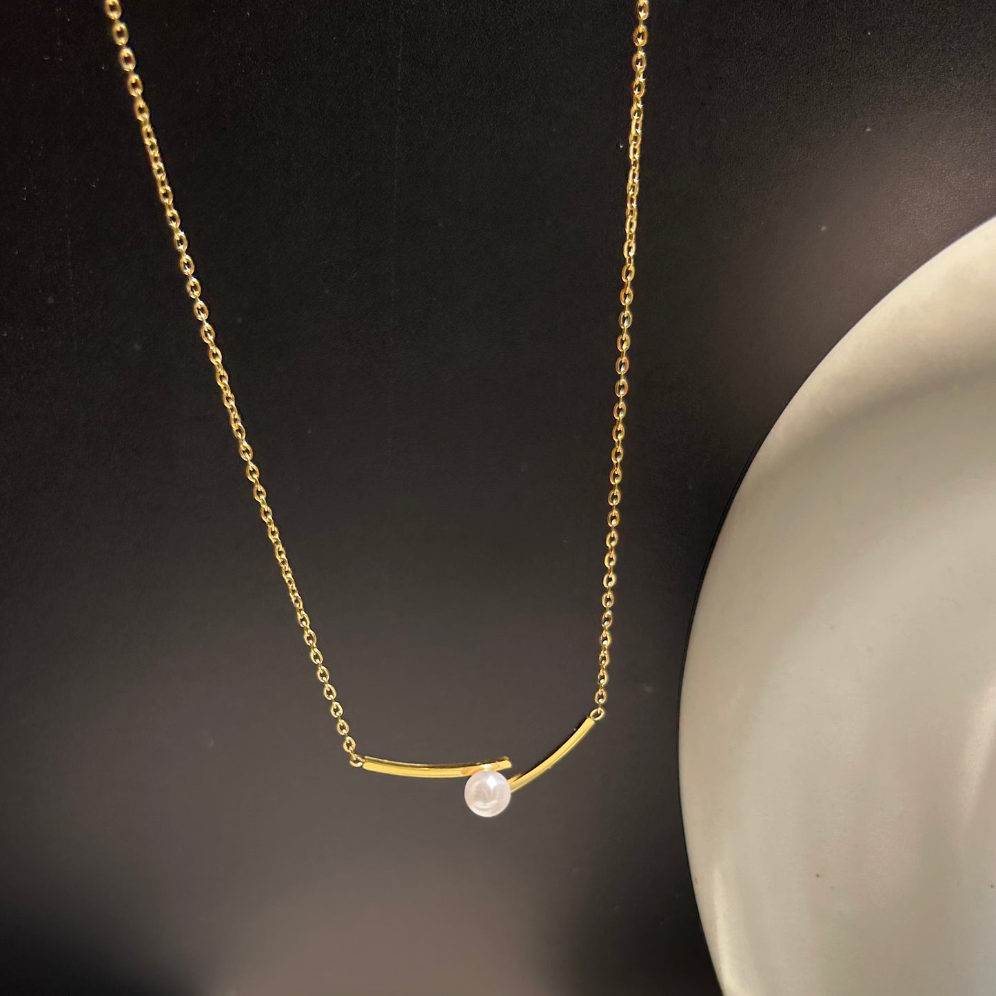 In My Pearly Era Necklace - 18k Gold Plated