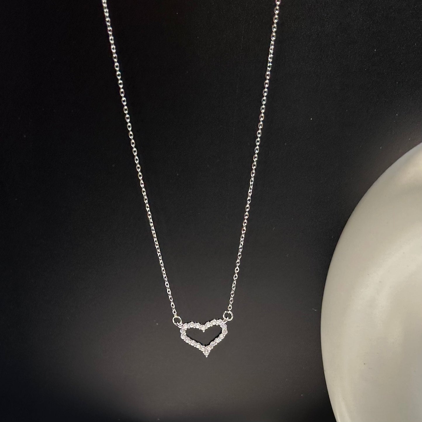 Dreamy Heart Necklace - Stainless Steel