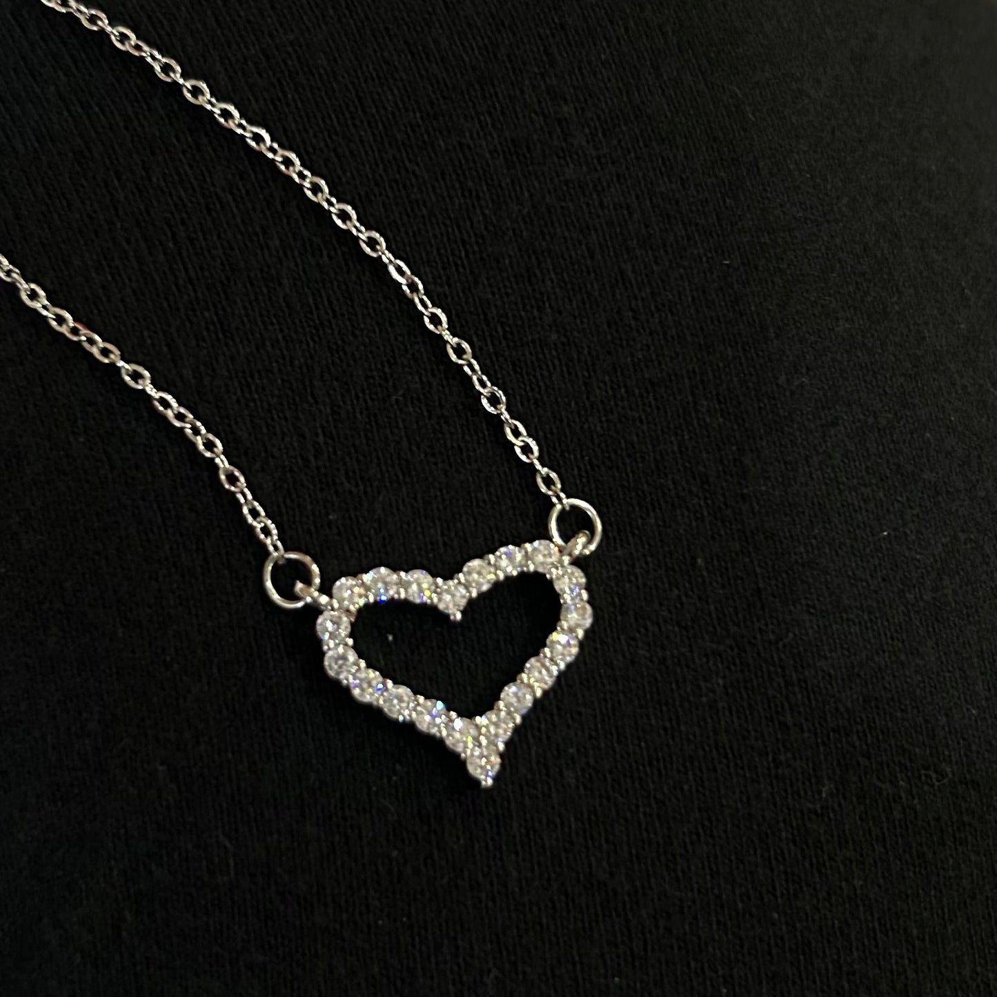 Dreamy Heart Necklace - Stainless Steel