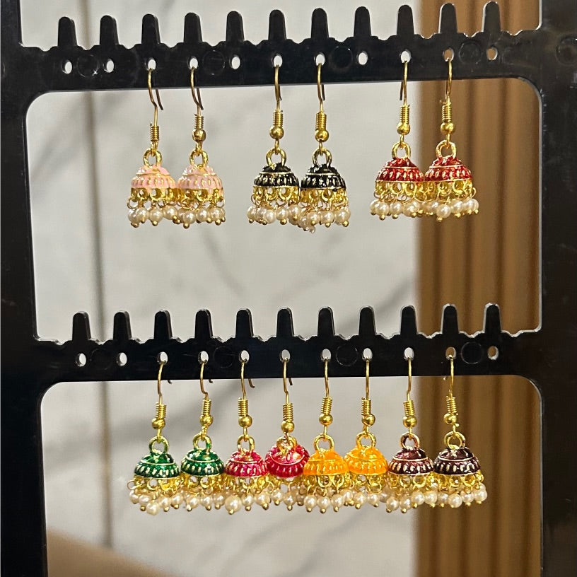 Meenakari Jhumki