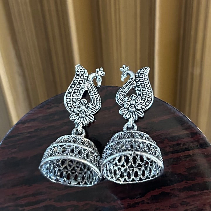 Oxidised Jhumki