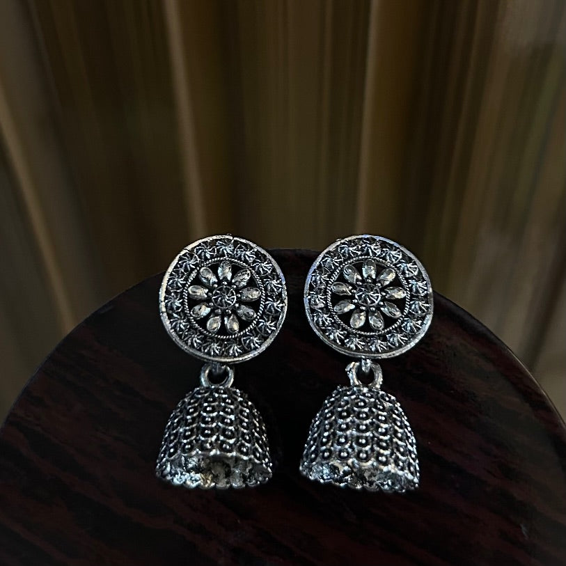 Oxidised Jhumki