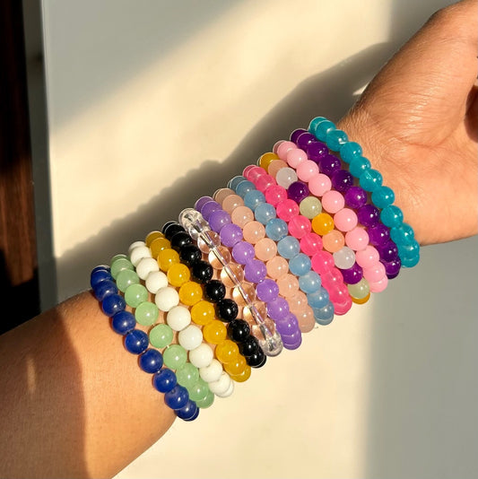 Glass Beads Bracelet