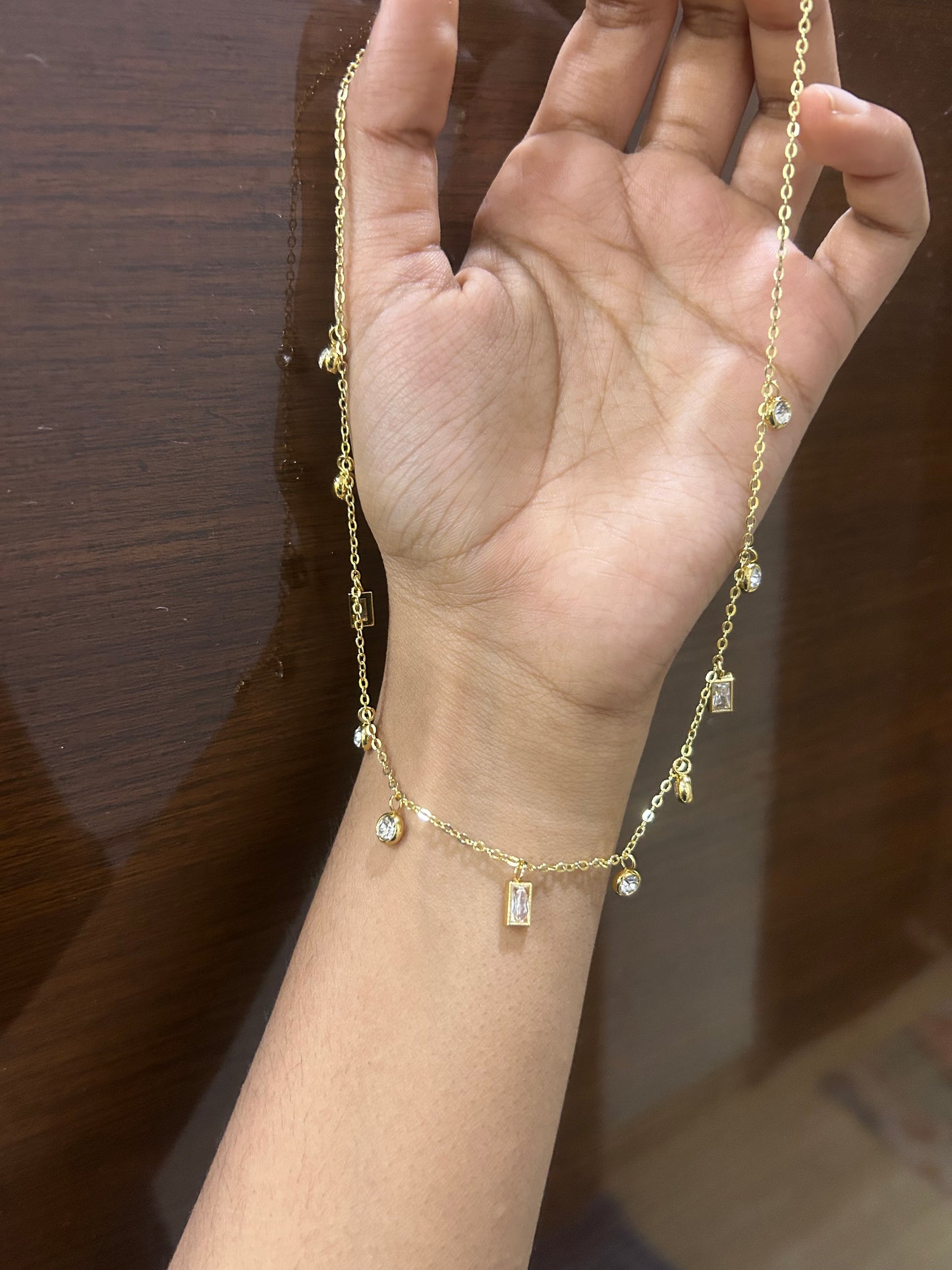 Golden Stones Necklace