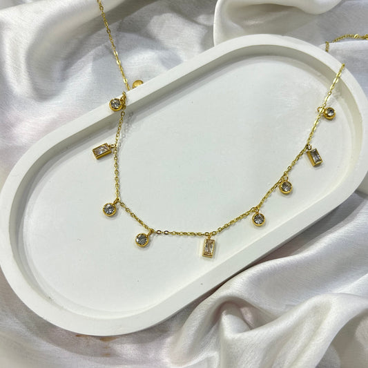 Golden Stones Necklace