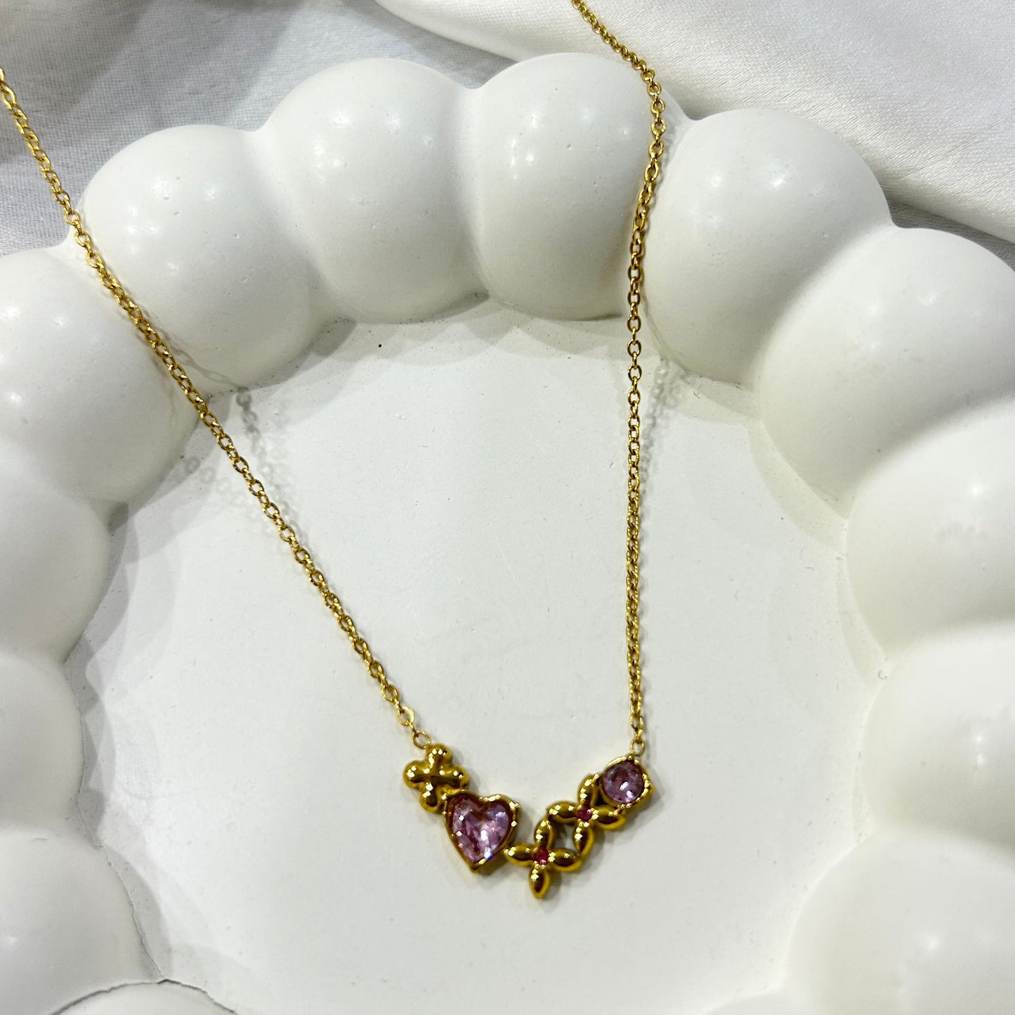 Fairy Heart Anti Tarnish Necklace