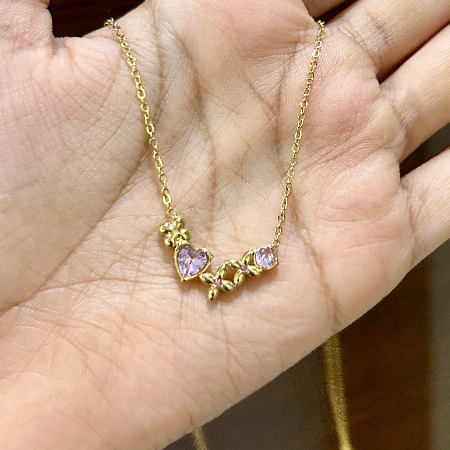 Fairy Heart Anti Tarnish Necklace