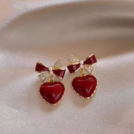 Golden Amour Earrings