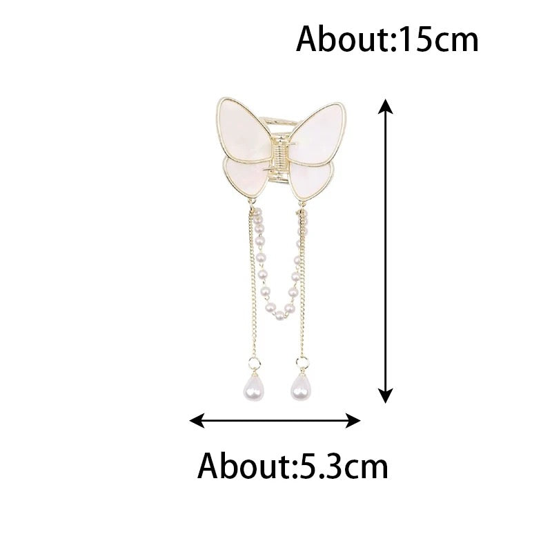 Korean Butterfly Tassle Clutcher