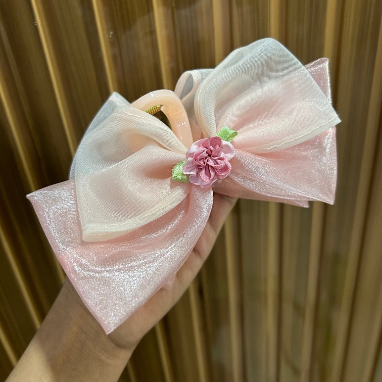 Organza Bow Hair Clutcher