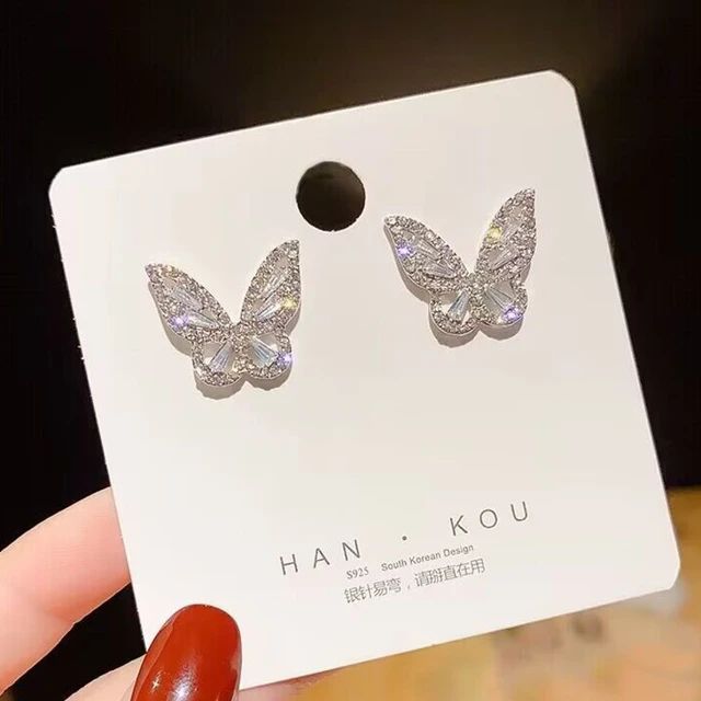 Korean Butterfly Earrings