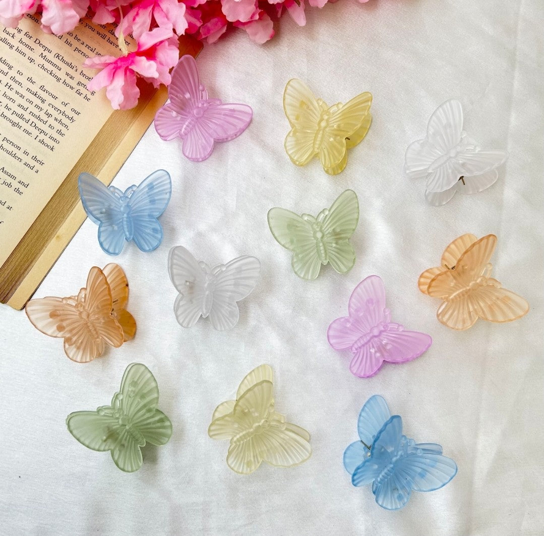 Pastel Butterfly Clutcher