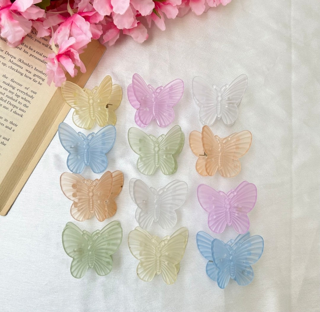 Pastel Butterfly Clutcher