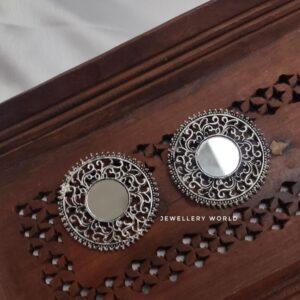 Oxidised Mirror Studs